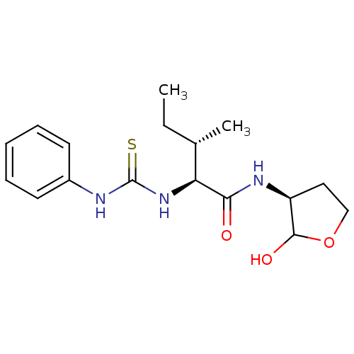 Chemical structure of BindingDB Monomer ID 50189823