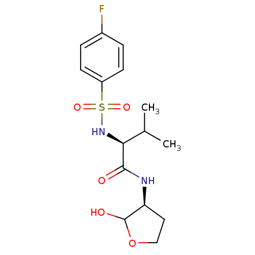 Chemical structure of BindingDB Monomer ID 50189826