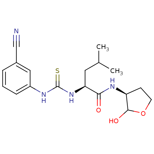 Chemical structure of BindingDB Monomer ID 50189834