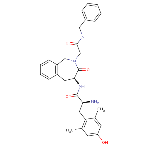 Chemical structure of BindingDB Monomer ID 50189920