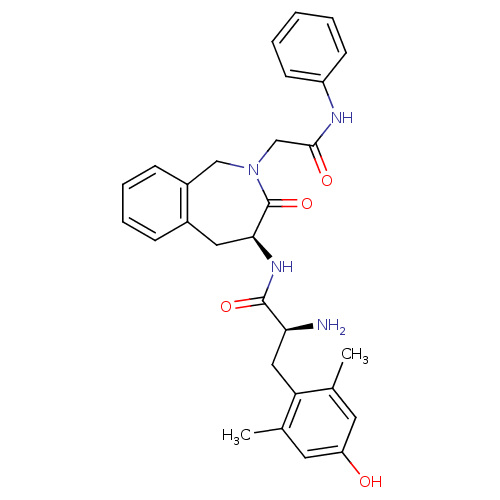 Chemical structure of BindingDB Monomer ID 50189921