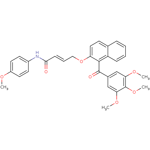 Chemical structure of BindingDB Monomer ID 50189976