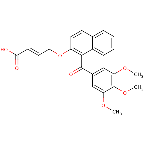 Chemical structure of BindingDB Monomer ID 50189977