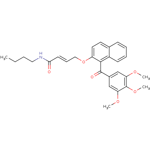 Chemical structure of BindingDB Monomer ID 50189983