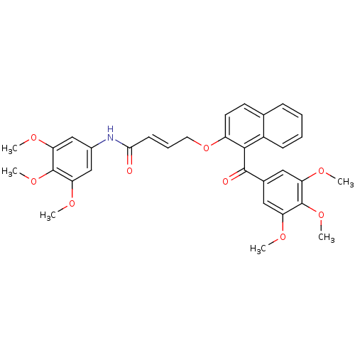 Chemical structure of BindingDB Monomer ID 50189985