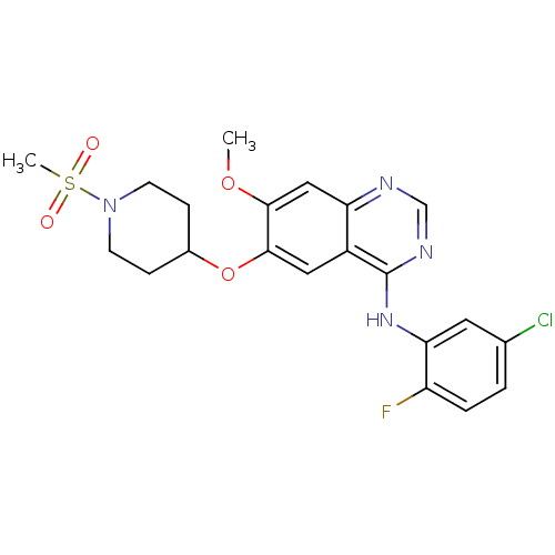 Chemical structure of BindingDB Monomer ID 50190001