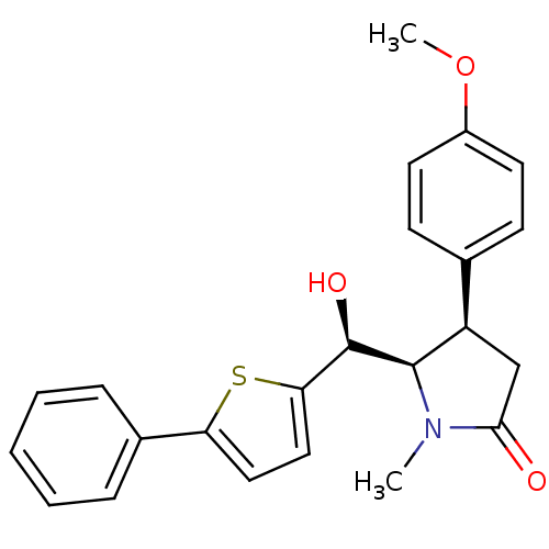 Chemical structure of BindingDB Monomer ID 50190021