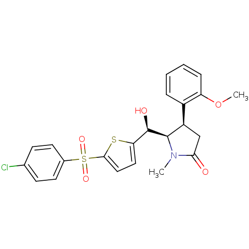 Chemical structure of BindingDB Monomer ID 50190023