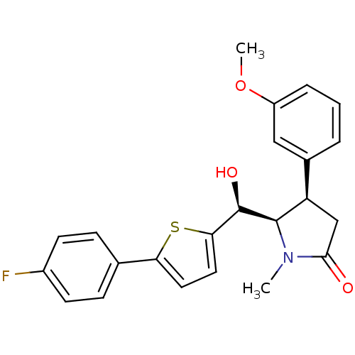 Chemical structure of BindingDB Monomer ID 50190033
