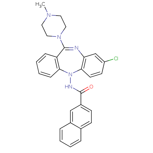 Chemical structure of BindingDB Monomer ID 50190204