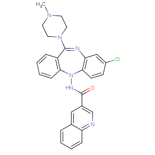 Chemical structure of BindingDB Monomer ID 50190227