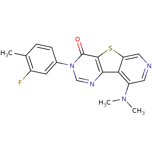 Chemical structure of BindingDB Monomer ID 50190236
