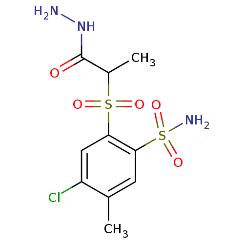 Chemical structure of BindingDB Monomer ID 50190240
