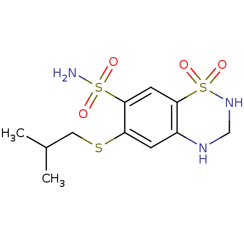 Chemical structure of BindingDB Monomer ID 50190256