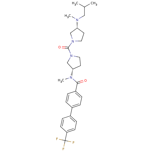 Chemical structure of BindingDB Monomer ID 50190264