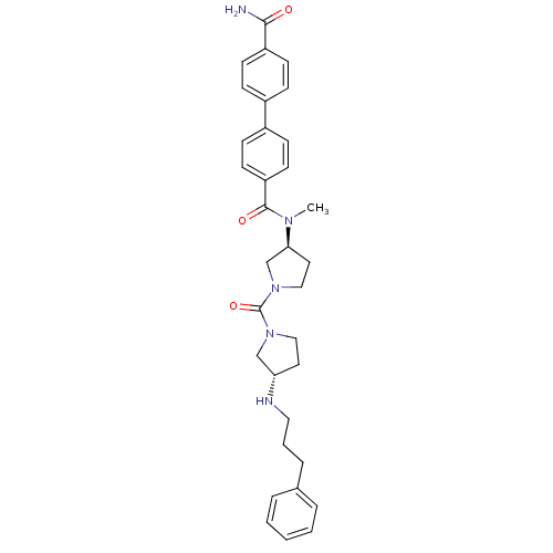 Chemical structure of BindingDB Monomer ID 50190284