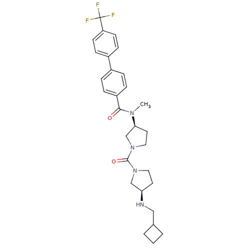 Chemical structure of BindingDB Monomer ID 50190293