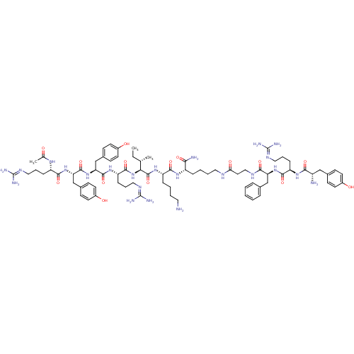 Chemical structure of BindingDB Monomer ID 50190309