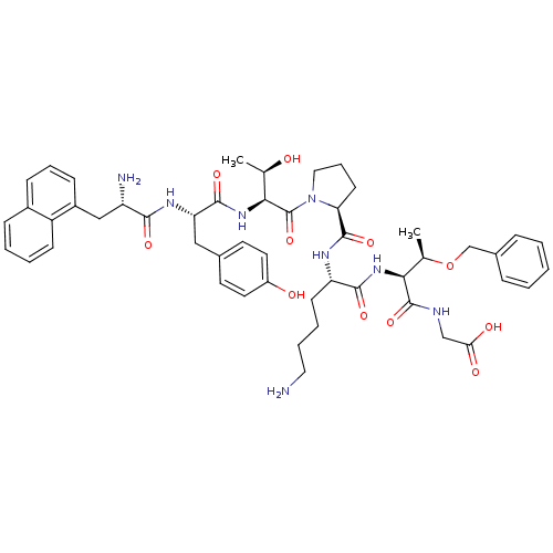 Chemical structure of BindingDB Monomer ID 50190384