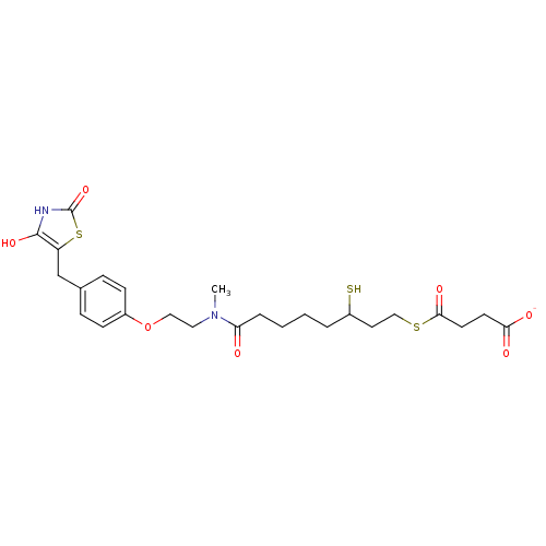 Chemical structure of BindingDB Monomer ID 50190419