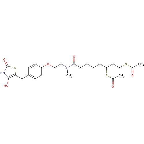 Chemical structure of BindingDB Monomer ID 50190420