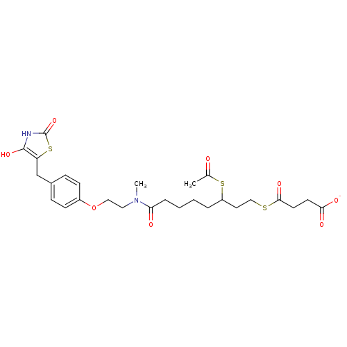 Chemical structure of BindingDB Monomer ID 50190430