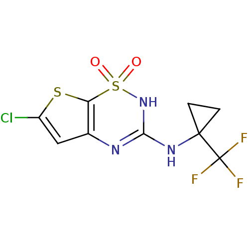 Chemical structure of BindingDB Monomer ID 50190501