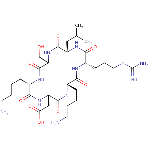 Chemical structure of BindingDB Monomer ID 50190504