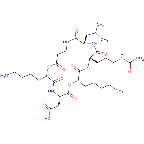 Chemical structure of BindingDB Monomer ID 50190510