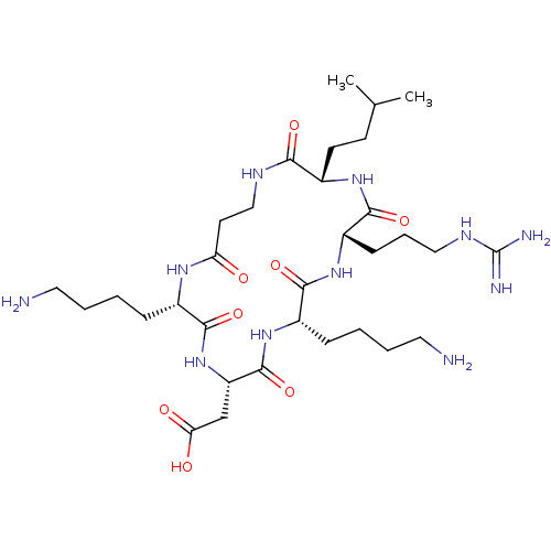Chemical structure of BindingDB Monomer ID 50190527