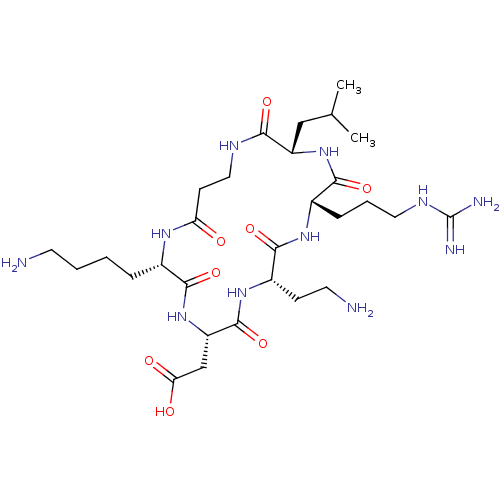 Chemical structure of BindingDB Monomer ID 50190571