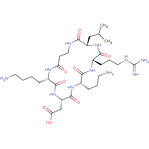 Chemical structure of BindingDB Monomer ID 50190572