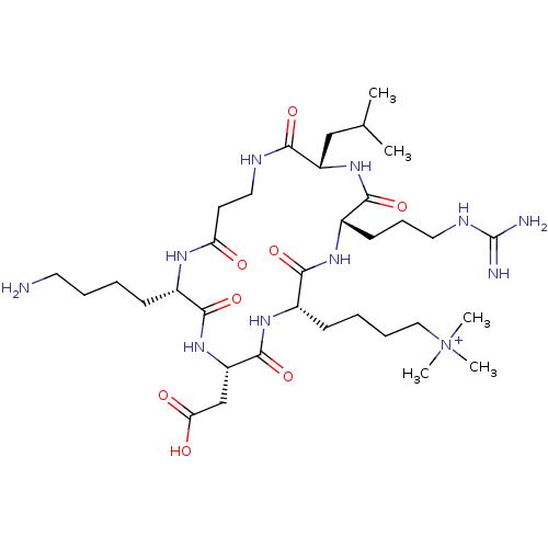 Chemical structure of BindingDB Monomer ID 50190573