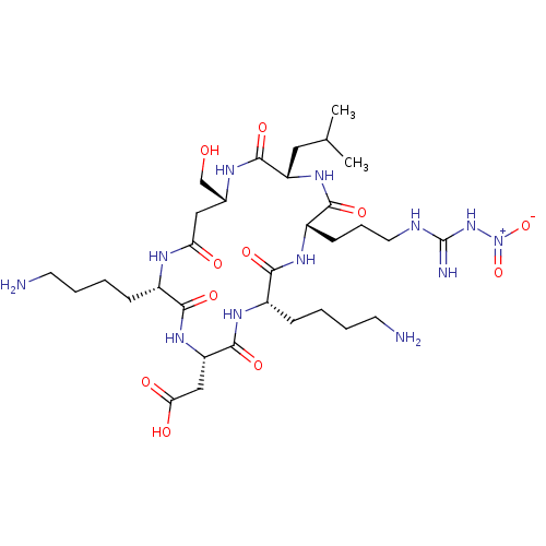 Chemical structure of BindingDB Monomer ID 50190574