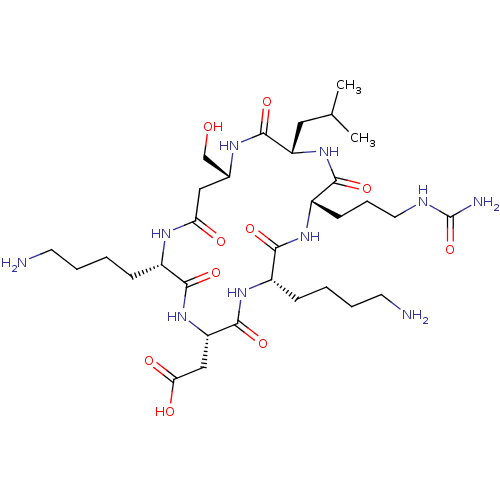 Chemical structure of BindingDB Monomer ID 50190575