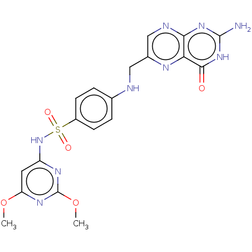 Chemical structure of BindingDB Monomer ID 50190582