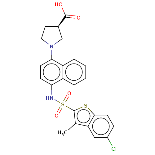 Chemical structure of BindingDB Monomer ID 50190589