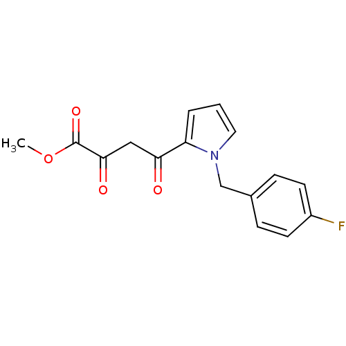 Chemical structure of BindingDB Monomer ID 50190612