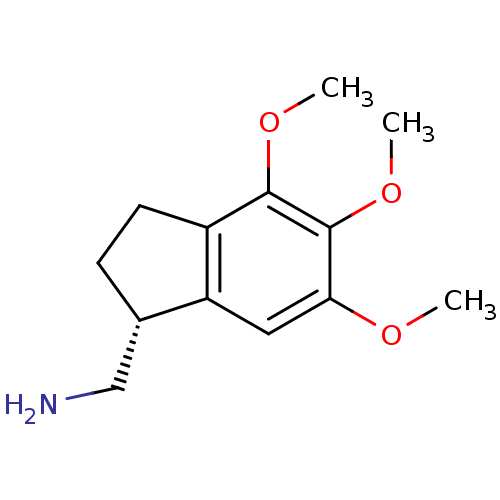 Chemical structure of BindingDB Monomer ID 50190615
