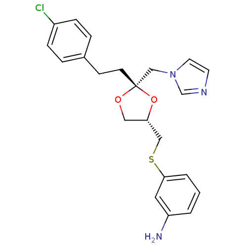 Chemical structure of BindingDB Monomer ID 50190798