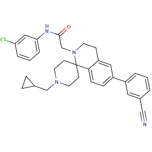 Chemical structure of BindingDB Monomer ID 50190853
