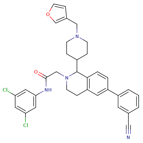 Chemical structure of BindingDB Monomer ID 50190874