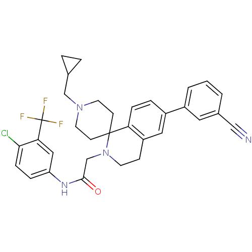 Chemical structure of BindingDB Monomer ID 50190899