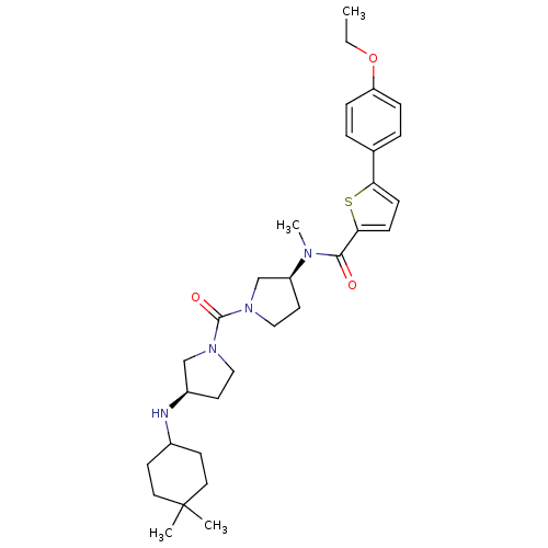 Chemical structure of BindingDB Monomer ID 50190923