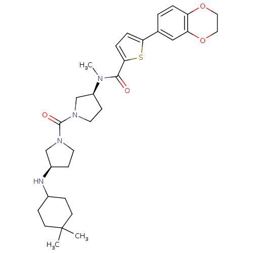 Chemical structure of BindingDB Monomer ID 50190943