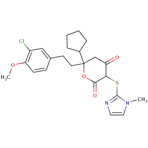 Chemical structure of BindingDB Monomer ID 50190951