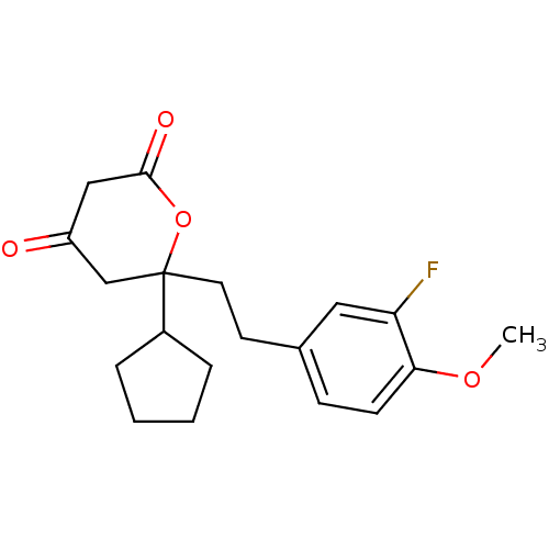 Chemical structure of BindingDB Monomer ID 50190957