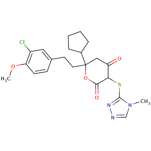 Chemical structure of BindingDB Monomer ID 50190964