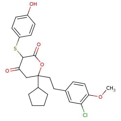 Chemical structure of BindingDB Monomer ID 50190967