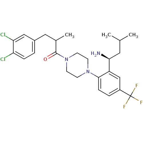 Chemical structure of BindingDB Monomer ID 50190973